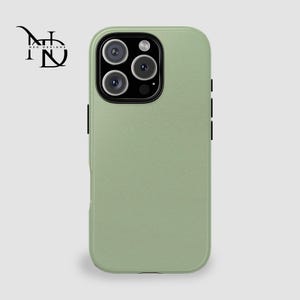 Green Tough Phone Case - Durable, Stylish Cell Phone Cover for Protection and Personalization, Gift for Teens, Birthday, Holidays