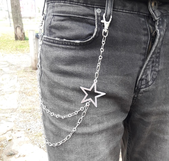 4pcs Pocket Chains With Lobste Clasps Jeans Chains Wallet Chains Pants Chains%2f16324717393