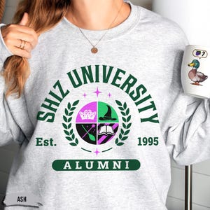 Shiz University Sweatshirt, Wicked Shirt, Wicked Inspired College Sweater, Broadway Musical Merch, Wizard of Oz Gift, Fantasy Movie Apparel
