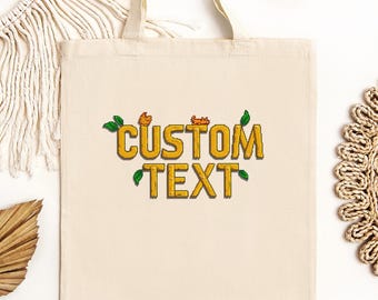 Custom Stardew Valley Tote Bag, Personalized Gamer Gift Eco-Friendly Reusable Bag, Stardew Merch Unique Stardew Valley Inspired Accessories