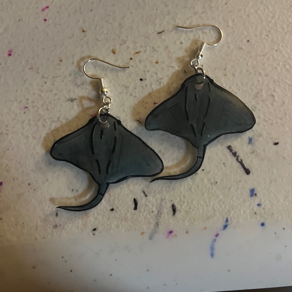 Sting ray earrings