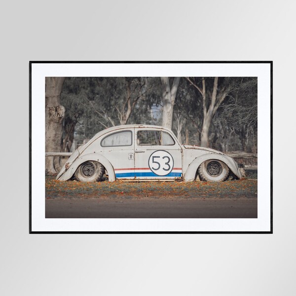 Digital Download of Herbie the VW Beetle | Daly Waters Pub | Outback Northern Territory | Desert Photography | Australian Photography