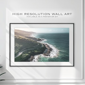 Digitale Datei zum Downloaden Die Great Ocean Road in Victoria | Fotografie | Drohnenfotografie | Digitale Wandkunst