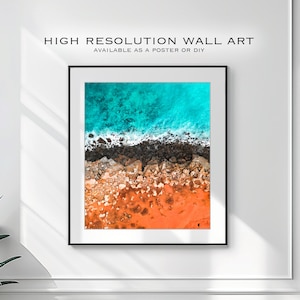 Digital Download Poster of Gantheaume Point in Broome, Western Australia | Landscape Photography | Coastal Photography | Digital Wall Art. 3