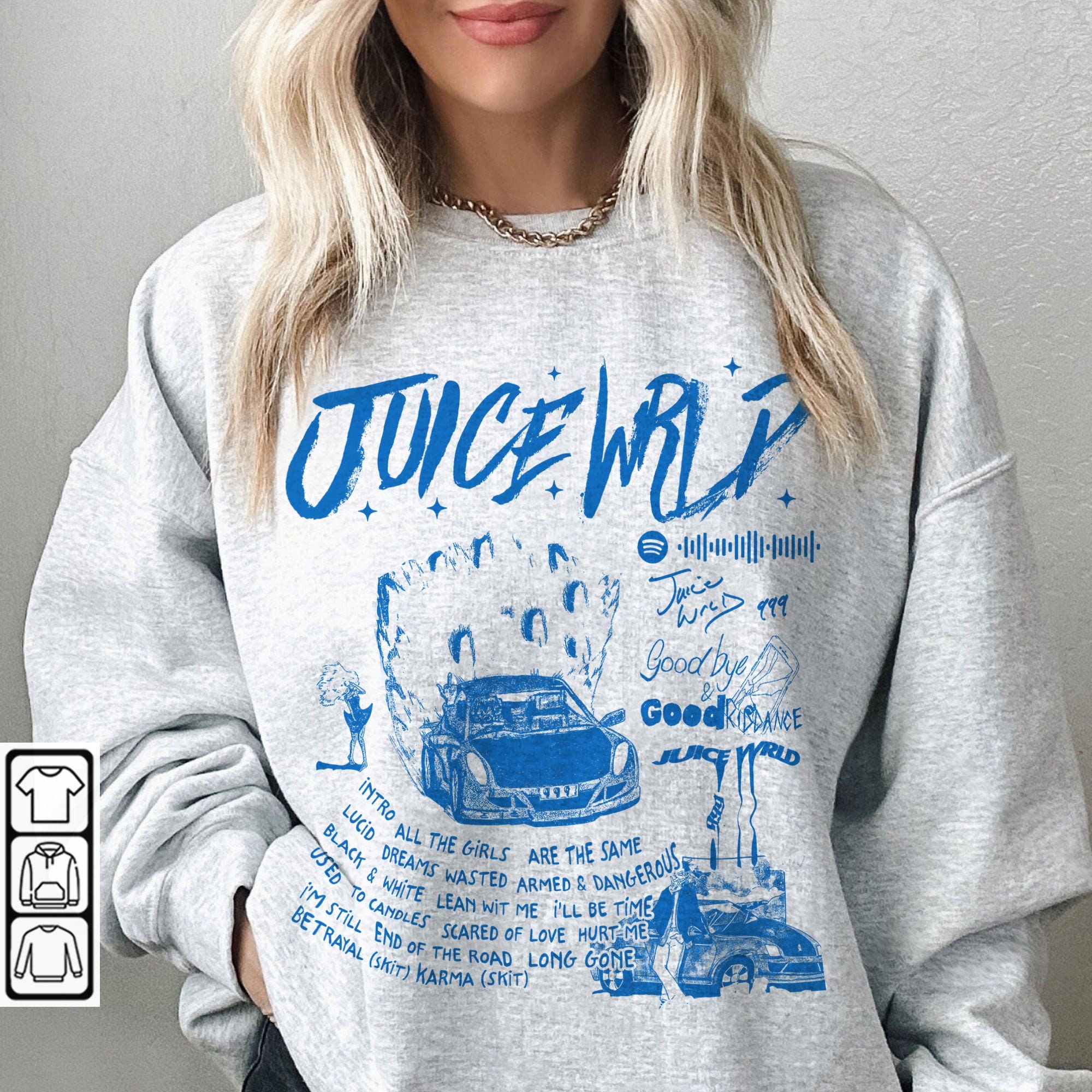 Juice Wrld 999 Legends Never Die Merch Hoodie Sweatshirt Long Sleeve  Women/Men Winter New Logo R.I.P Hooded 