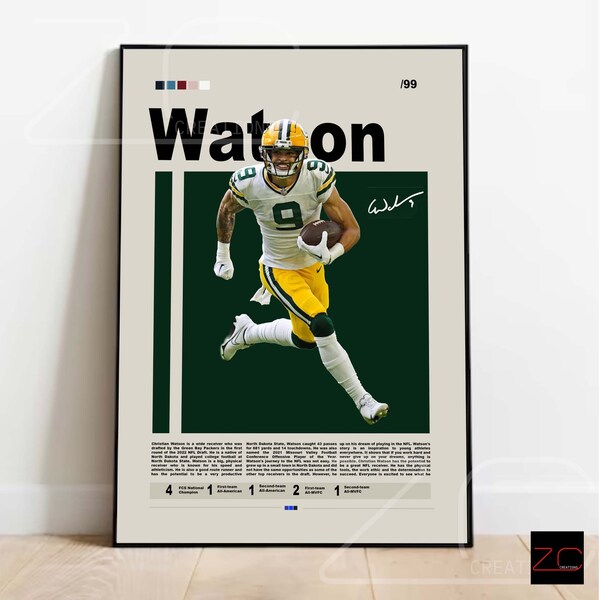 Nfl Poster Etsy
