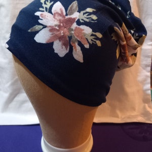 Hairloss Beanie - Chemo Headwear, Headscarf, Turban, Cap, Hat, Alopecia UK