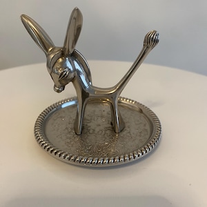 silver plated Jewellery/ring stand