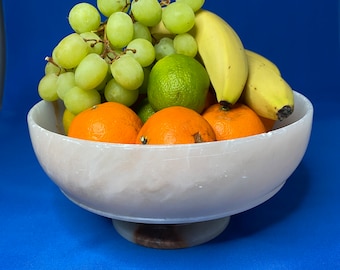 Marble fruit bowl