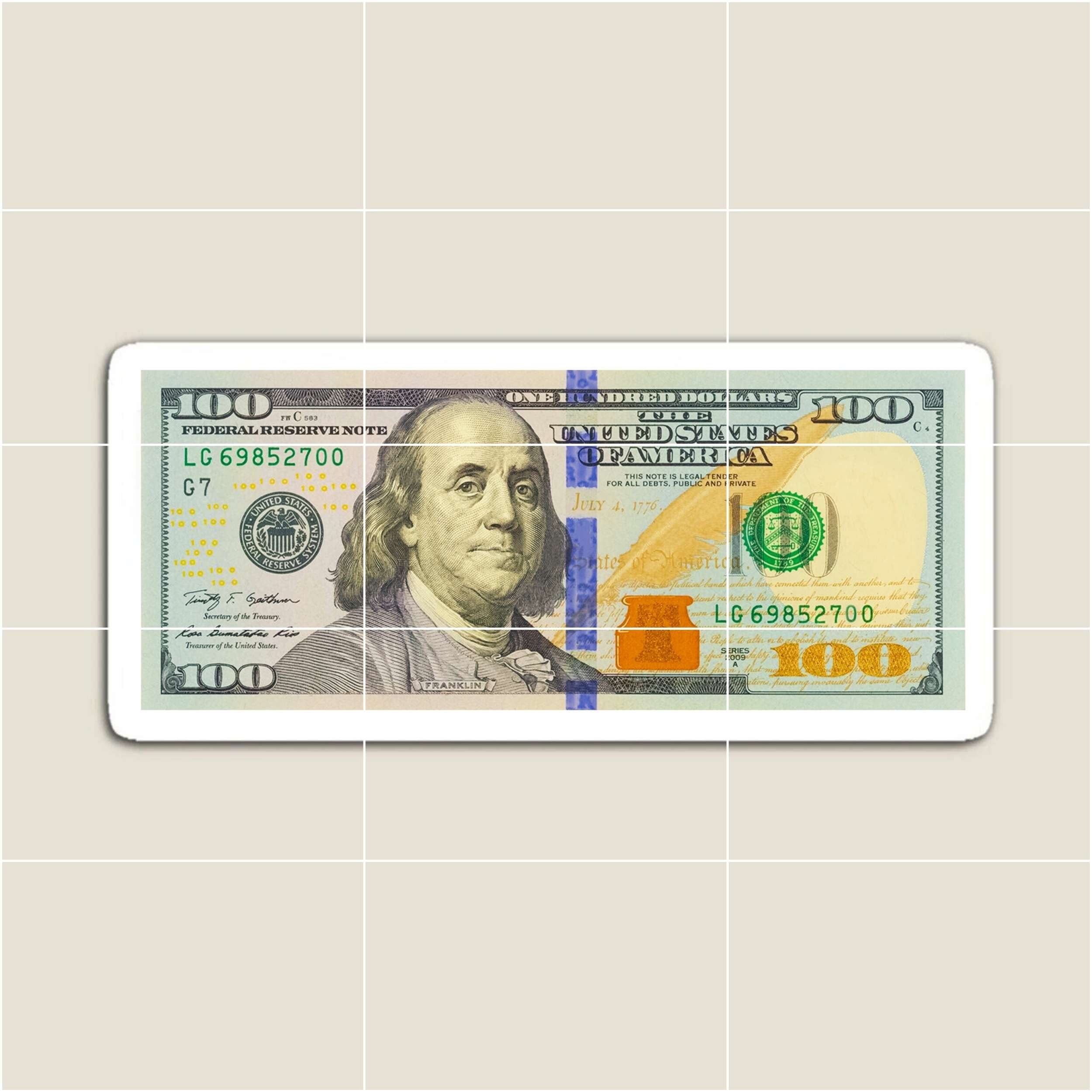 Printable fake dollar bills -  México
