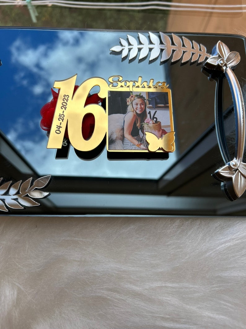 Custom Birthday Photo Picture Frames, Quinceañera Birthday
