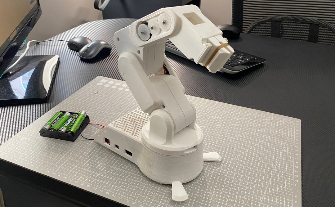 Robotic Arm 3D Printed Arduino Project Arm - Etsy