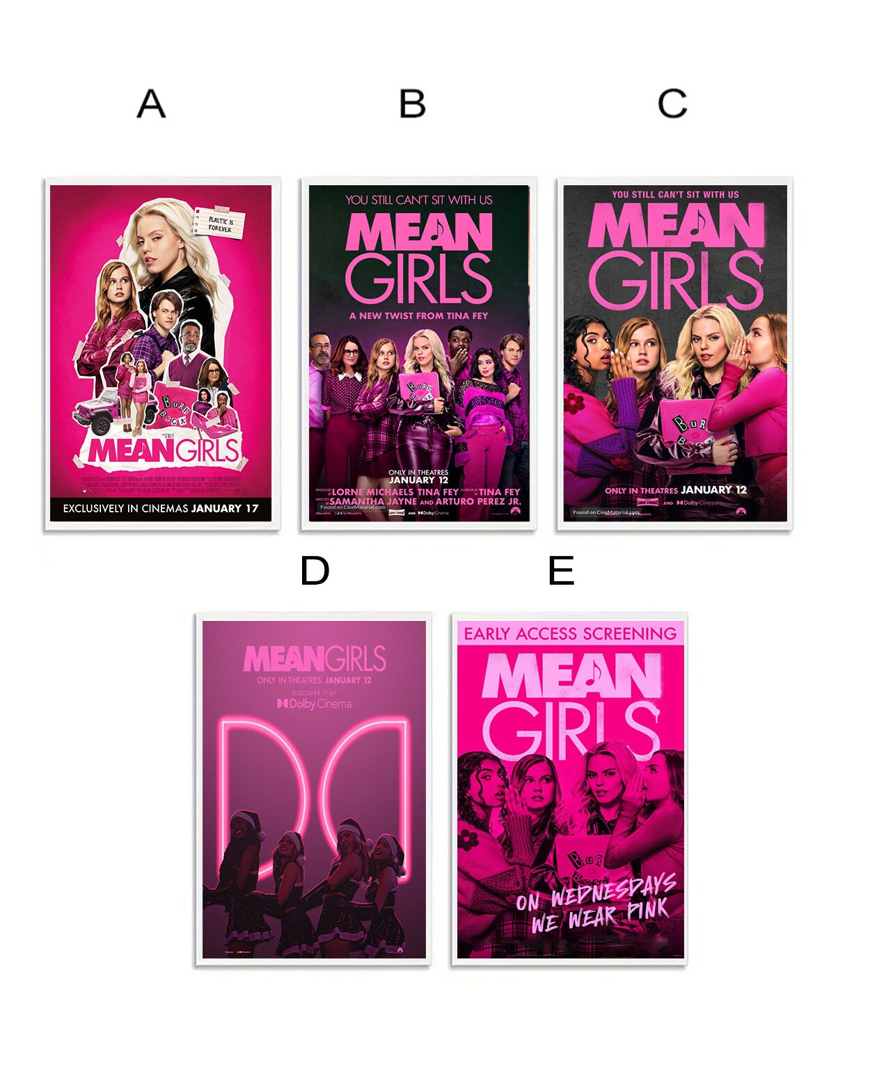 Mean Girls 2024 Movie Poster sold by Islam Samir SKU 115331026 65
