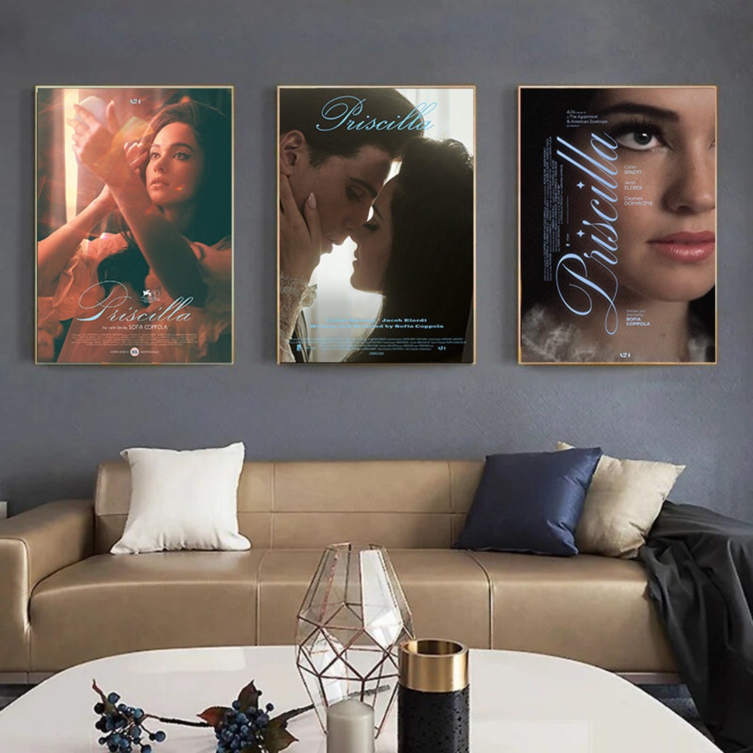 Priscilla 2023 Movie Poster - Etsy