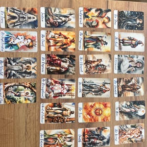 Soluna Watercolor HandPainted Deck