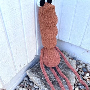 Marcus The Worm Crochet Pattern. NOT A PHYSICAL ITEM