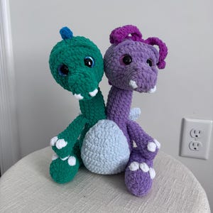 Made to Order Crochet Dragon Tales Inspired 2 Headed Dragon - Etsy