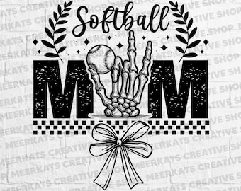 Softball Mom SVG PNG, Softball Mama Shirt Design, Coquette Bow SVG, Softball Bow Svg, Retro Softball Svg Png, Game Day Svg, Sports Png
