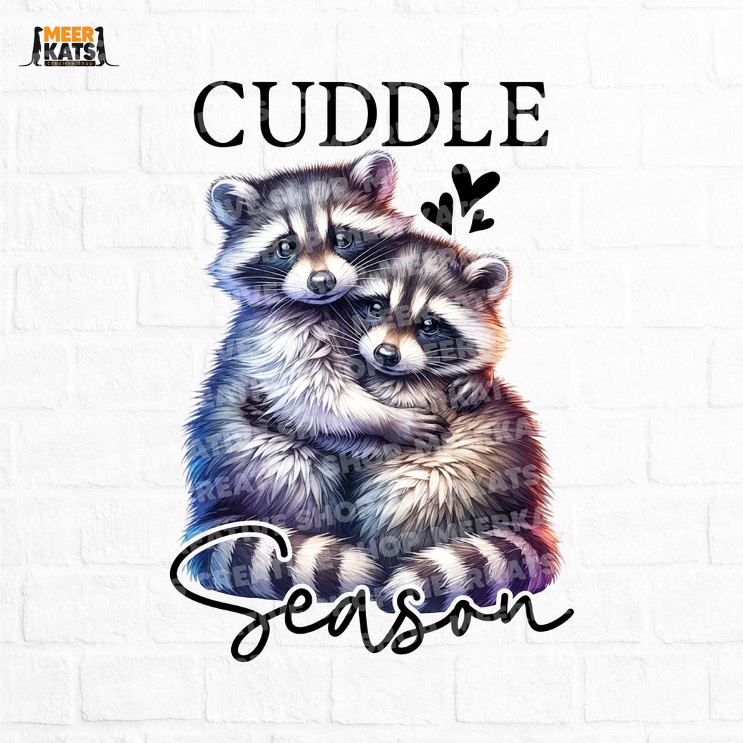 Cupid Raccoon Cuddle Raccoon Season Png, Valentine's Day Png, Valentine Vibes Png ...