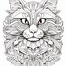 40 Purr-fect Cat Coloring Pages: A Fun and Unique Coloring Book for Cat