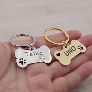 Personalized dog tag, cat identification  medallion, engraved medallion with telephone number, dog Christmas gifts