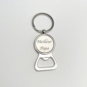 Personalized Stainless Steel Bottle Opener - Beer Bottle Opener Gift for Dad, Wine Lover and Grandpa