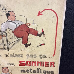 French brand advertising cardboard image 3