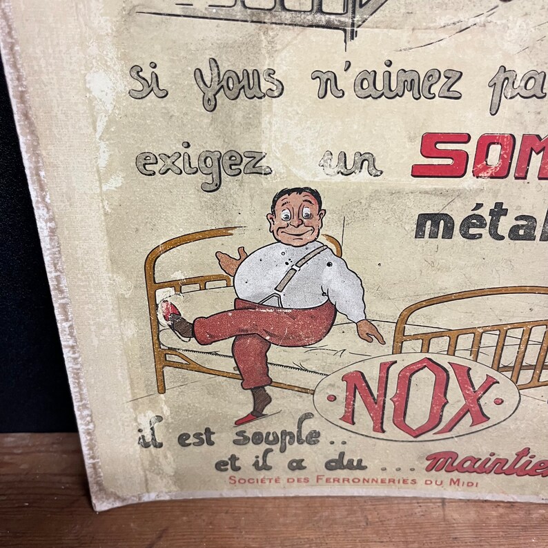 French brand advertising cardboard image 5