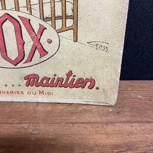 French brand advertising cardboard image 6