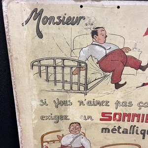 French brand advertising cardboard image 2