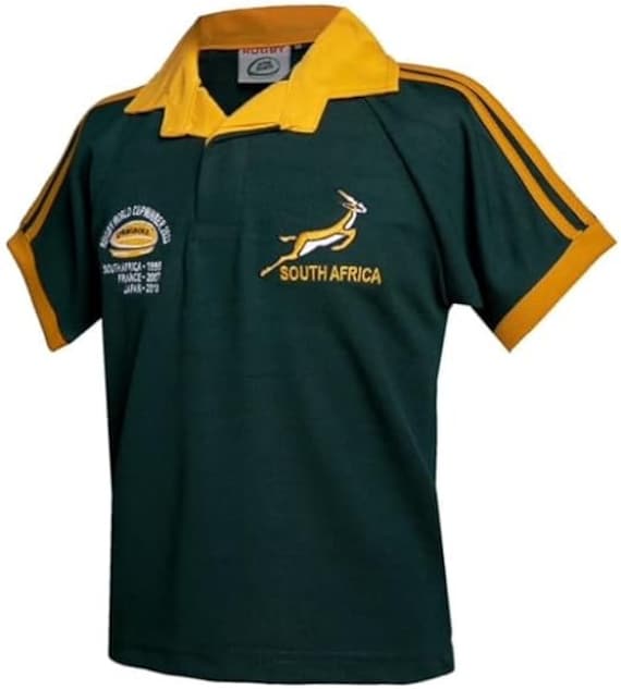 ☆Sundayoffclub☆ Domenica N.52 Rugby Shirt Springboks Rugby World Cup Winners 2023 Half Sleeve Unisex