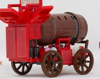 MOC - Butter Brew - Custom Brick Built Cart