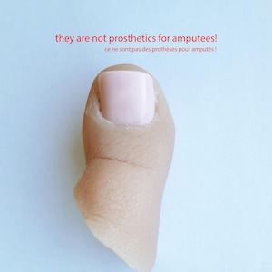 Realistic Silicone Prop Toes: Joke Feet - Movie Prop