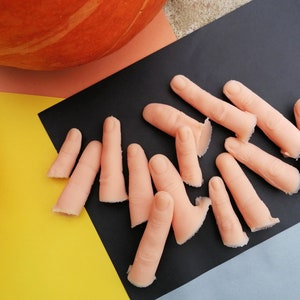 realistische Silikon finger grusel Dekoration für Halloween Film prop sfx. Sie sind KEINE Prothetik für Amputierte!