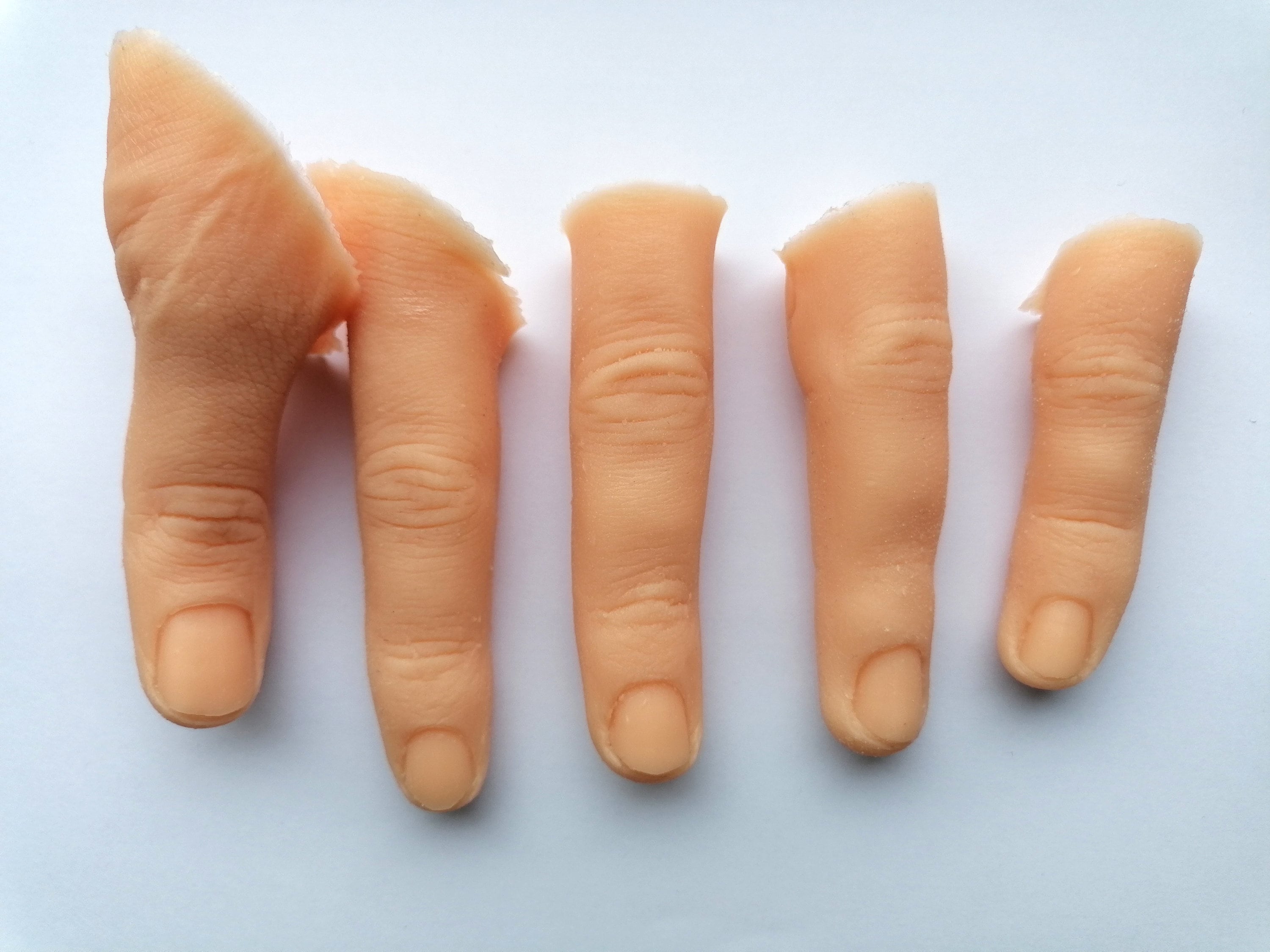 Realistic Silicone Finger: Handmade Prank Prop - Etsy