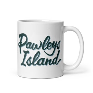 Pawleys Island (Sign Script) Coffee Mug