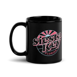 Siesta Key, Florida (Sunset Circle) Coffee Mug