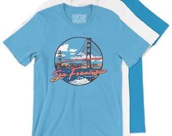 Camiseta unisex San Francisco (puente Golden Gate)