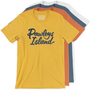 Pawleys Island (Sign Script) Unisex T-Shirt