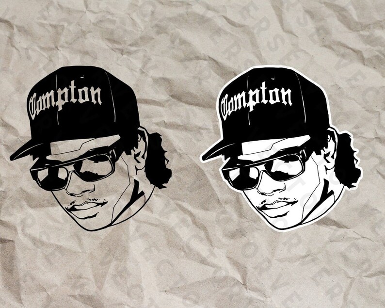SVG Eazy E Svg PNG, Hip Hop Svg, 90s Svg, Sublimation Designs, Svg ...