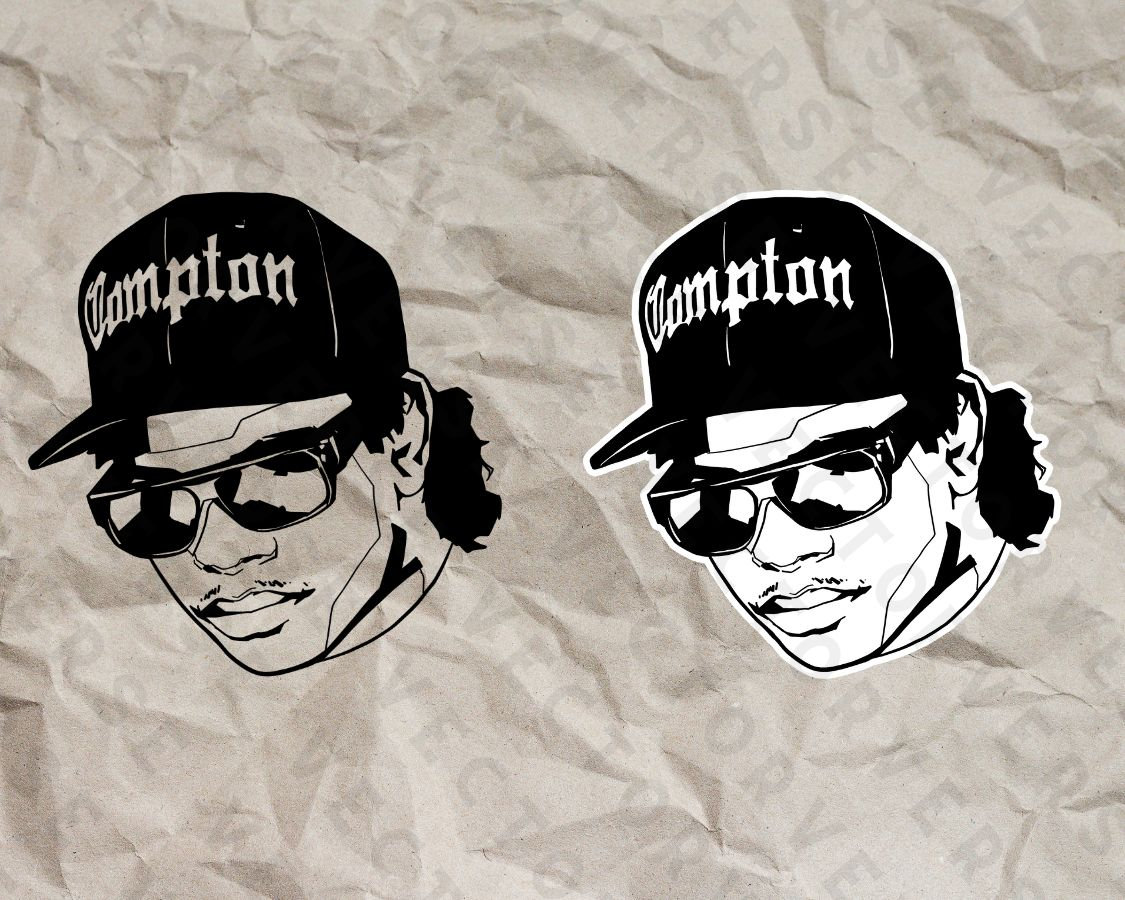 SVG Eazy E Svg PNG, Hip Hop Svg, 90s Svg, Sublimation Designs, Svg ...