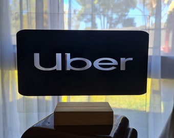 Uber Car Decal 20cm x 10cm