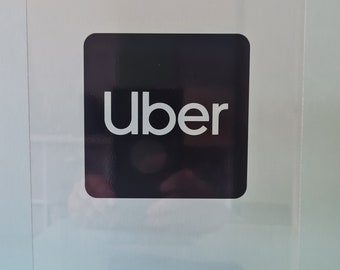 Uber Car Decal Multiple Sizes Available