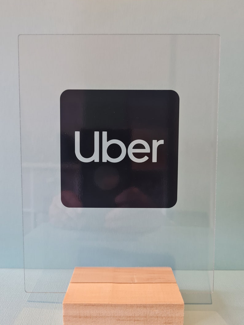 Uber Car Decal Multiple Sizes Available image 1