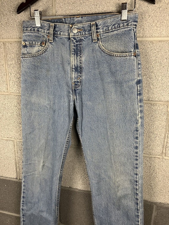 Vintage Y2K Levi’s 505 Jeans 29x30 Light Wash - image 3