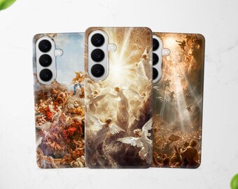 Renaissance Painting Phone Case Baroque Angels Cover fits Samsung S26 Ultra S25 FE S24 A57 A56 A55 A54 A37 A36 A26 A17 A16