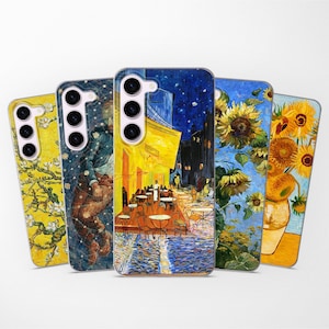 Classic Painting Phone Case Iconic Art Cover fits Samsung S25 S24 S23 Ultra S22 S21 S20 FE fit Samsung A56 A55 A54 A53 A52 A35 A16 A15 A14