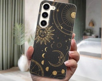 Aesthetic Stars Phone Case Celestial Space Cover fits Samsung S26 Ultra S25 S24 S23 S22 A57 A56 A55 A54 A53 A52 A35 A17 A16 A15
