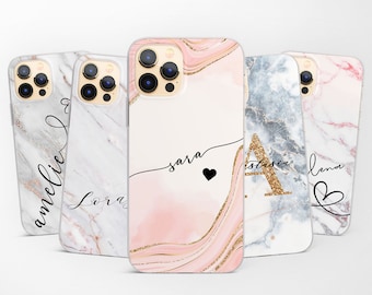 Personalised Phone Case Custom Name Cover for iPhone 17 Pro Max 16e 15 14 13 fits Samsung S25 Ultra S24 FE A56 A17 A16 & Pixel 10 9a