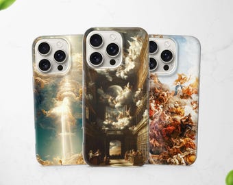 Renaissance Angels Phone Case Antique Painting Cover for iPhone 17 Pro 16e 15 14 13 12 11 fit Samsung S26 S25 A57 A17 & Pixel 10 9a